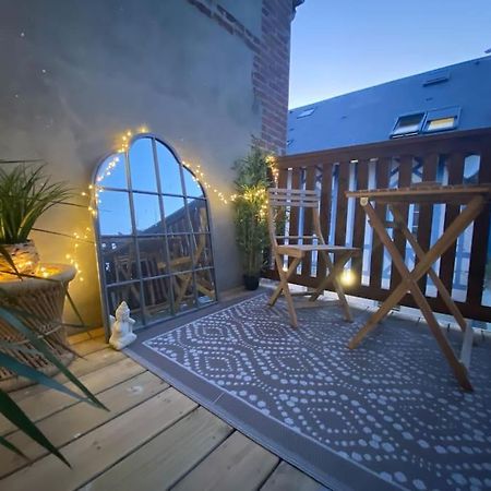 Studio Avec Terrasse A Deauville Buitenkant foto