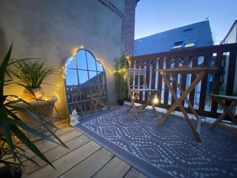Studio Avec Terrasse A Deauville Buitenkant foto