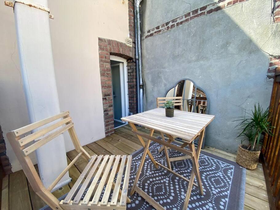 Studio Avec Terrasse A Deauville Buitenkant foto